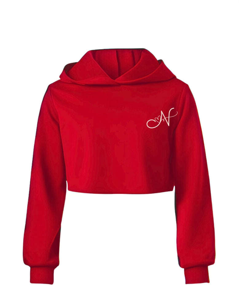 For The Nuffy's Crop Hoodie