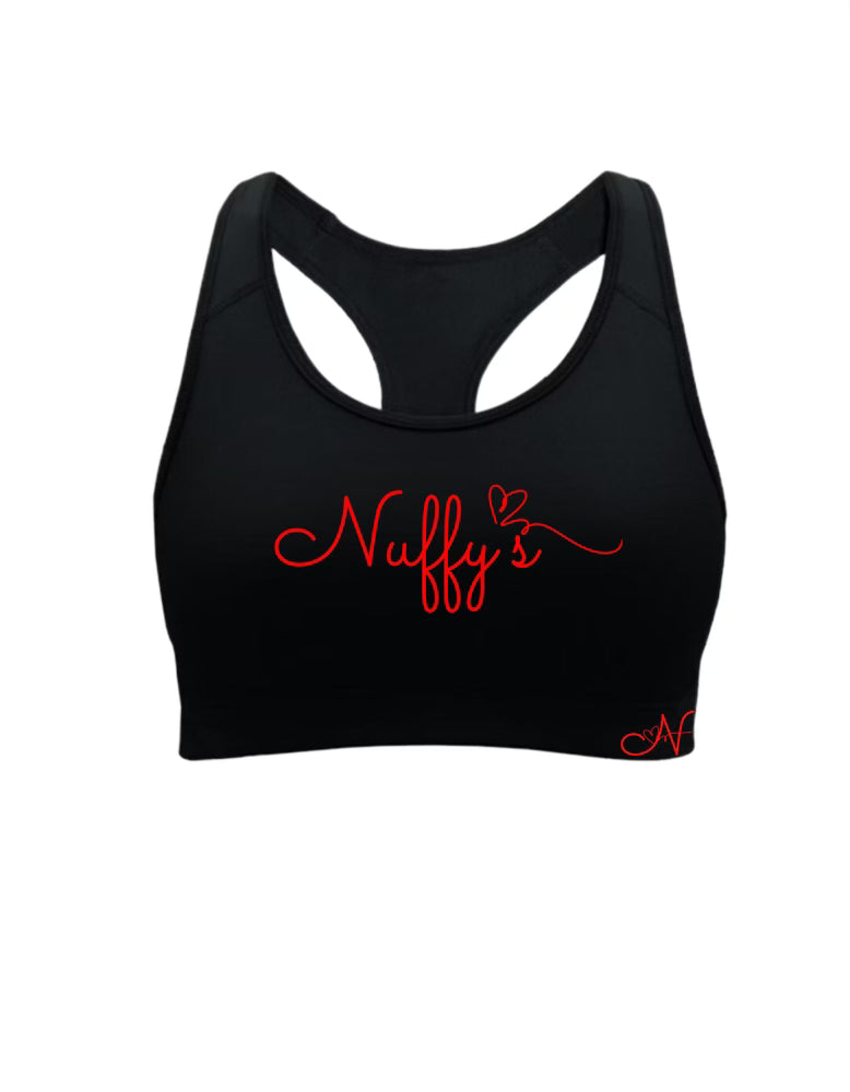 For The Nuffy's Logo Sports Bra