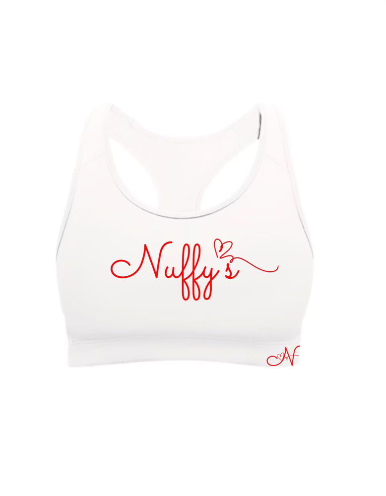 For The Nuffy's Logo Sports Bra