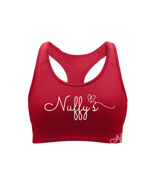 For The Nuffy's Logo Sports Bra